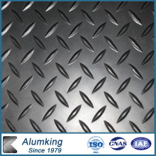 Hoja / placa / panel de aluminio / aluminio repujado 1050/1060/1100 para el piso antideslizante